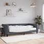 JUNG Vida Tagesbett mit Matratze Dunkelgrau 100x200 cm Samt