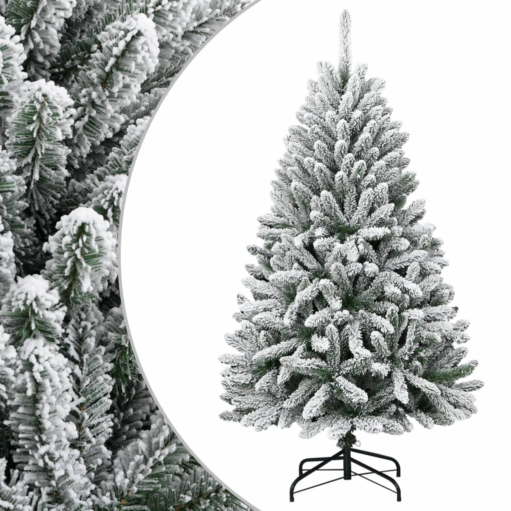 JUNG Vida Künstlicher Weihnachtsbaum Klappbar Beschneit 120 cm