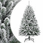 JUNG Vida Künstlicher Weihnachtsbaum Klappbar Beschneit 120 cm