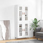 JUNG Vida Highboard Weiß 69,5x34x180 cm Holzwerkstoff