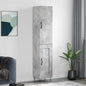 JUNG Vida Highboard Betongrau 34,5x34x180 cm Holzwerkstoff