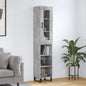 JUNG Vida Highboard Betongrau 34,5x34x180 cm Holzwerkstoff