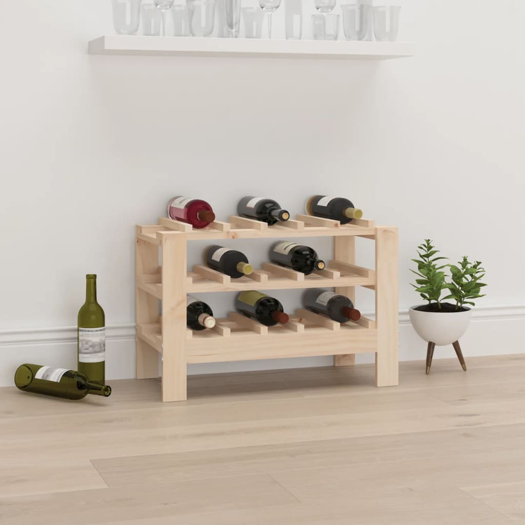JUNG Vida Weinregal 61,5x30x42 cm Massivholz Kiefer