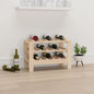 JUNG Vida Weinregal 61,5x30x42 cm Massivholz Kiefer