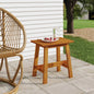 JUNG Vida Hocker 45x29x45 cm Rechteckig Massivholz Akazie