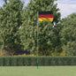 JUNG Vida Flagge Deutschlands mit Mast 5,5 m Aluminium