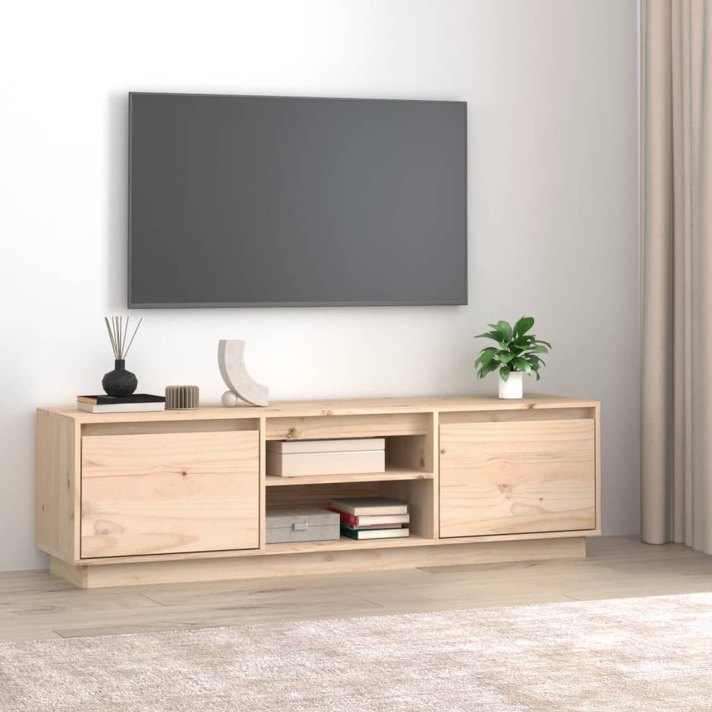 JUNG Vida TV-Schrank 140x35x40 cm Massivholz Kiefer
