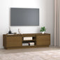 JUNG Vida TV-Schrank Honigbraun 140x35x40 cm Massivholz Kiefer