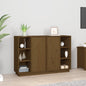 JUNG Vida Sideboard Honigbraun 120x35x80 cm Massivholz Kiefer