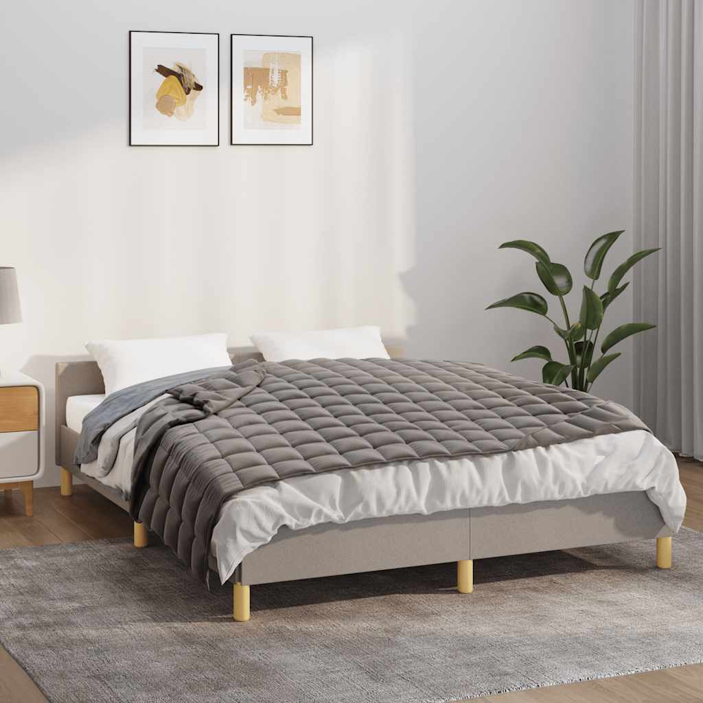 JUNG Vida Gewichtsdecke Grau 120x180 cm 5 kg Stoff