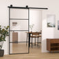 JUNG Vida Schiebetür mit Beschlag 90x205 cm ESG-Glas & Aluminium