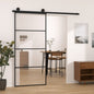 JUNG Vida Schiebetür mit Beschlag 90x205 cm ESG-Glas & Aluminium
