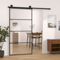 JUNG Vida Schiebetür mit Beschlag 102,5x205 cm ESG-Glas & Aluminium