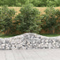 JUNG Vida Gabione mit Hochbogen 200x50x40/60 cm Verzinktes Eisen