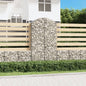 JUNG Vida Gabione mit Hochbogen 100x50x180/200 cm Verzinktes Eisen