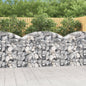 JUNG Vida Gabione mit Hochbogen 150x30x100/120 cm Verzinktes Eisen