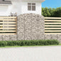JUNG Vida Gabione mit Hochbogen 200x50x200/220 cm Verzinktes Eisen