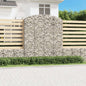 JUNG Vida Gabione mit Hochbogen 200x50x220/240 cm Verzinktes Eisen