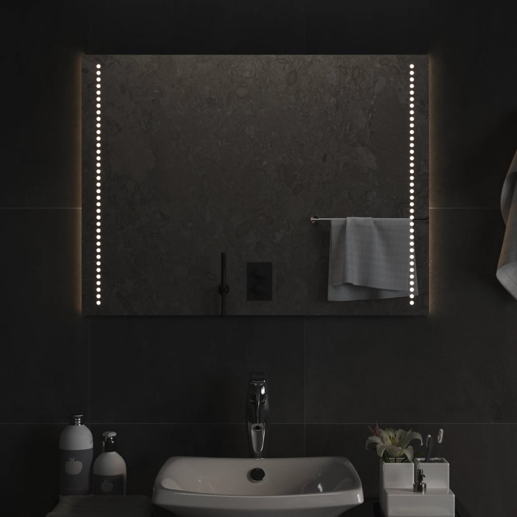 JUNG Vida LED-Badspiegel 60x80 cm