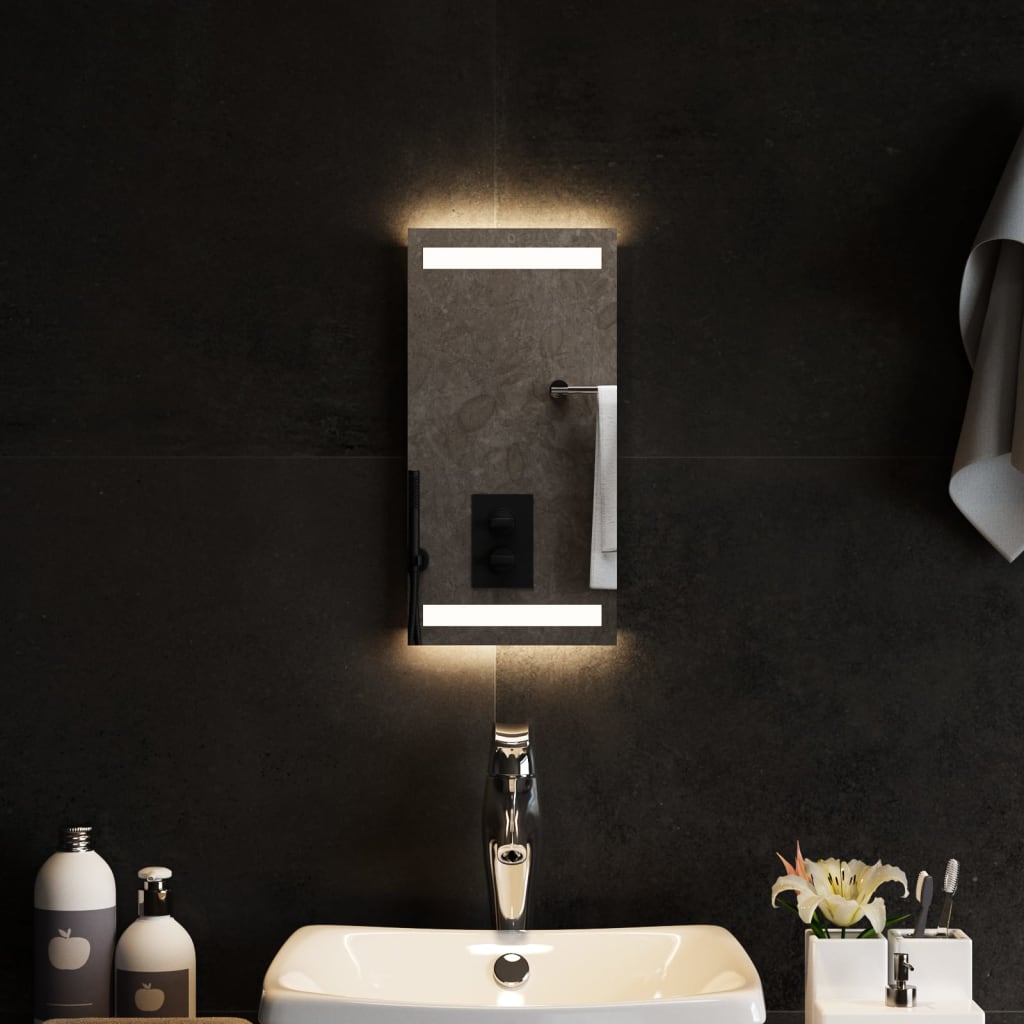 JUNG Vida LED-Badspiegel 20x40 cm