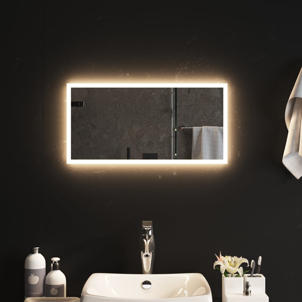 JUNG Vida LED-Badspiegel 30x60 cm
