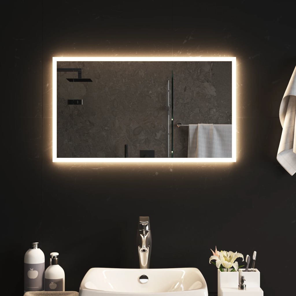 JUNG Vida LED-Badspiegel 40x70 cm