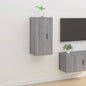JUNG Vida TV-Wandschrank Grau Sonoma 40x34,5x80 cm