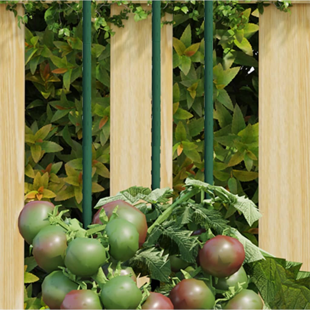JUNG Vida Pflanzenstützen 30 Stk. Grün 90 cm Stahl