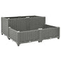 JUNG Vida Hochbeet 80x80x38 cm Polypropylen