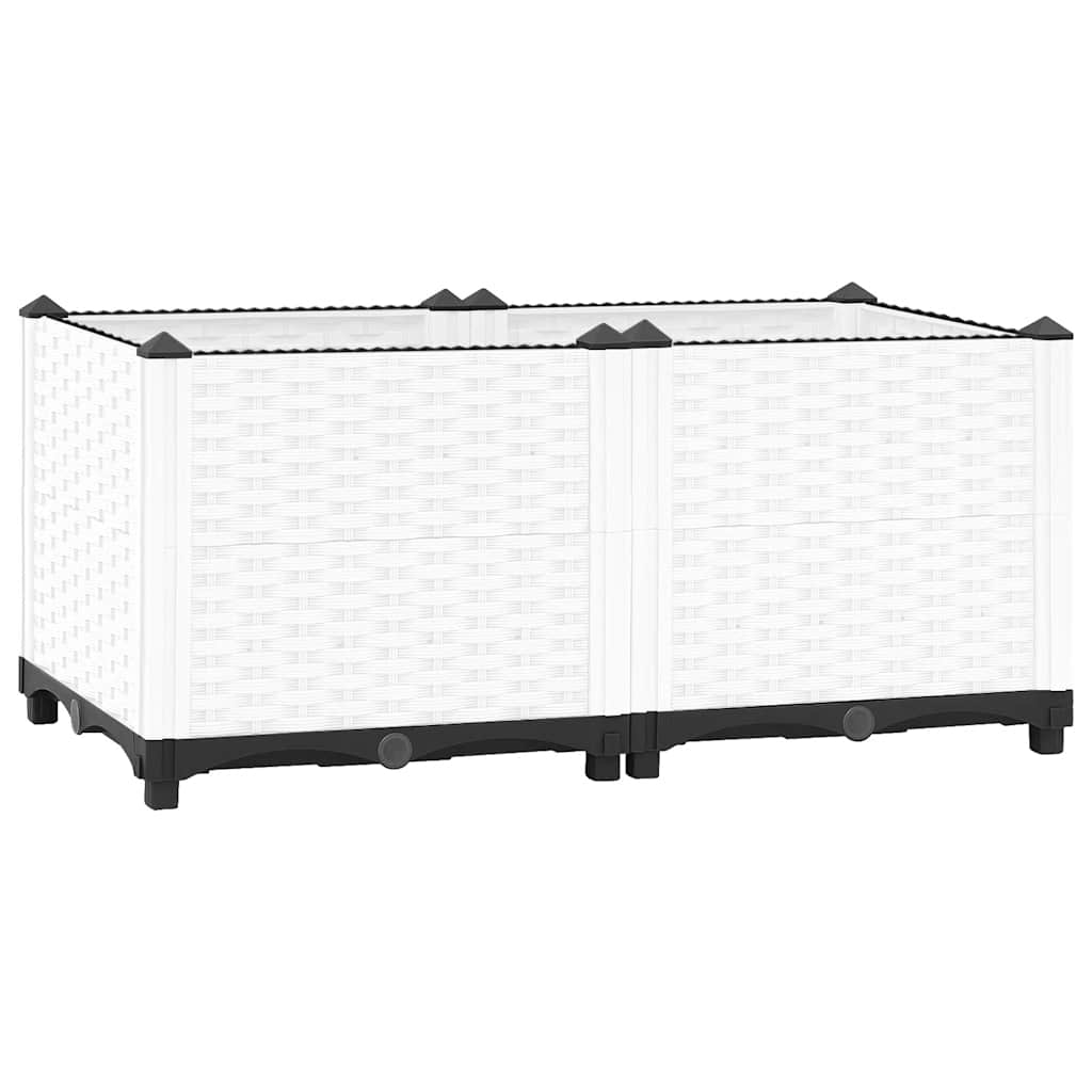 JUNG Vida Hochbeet 80x40x38 cm Polypropylen