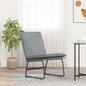 JUNG Vida Loungesessel Hellgrau 52x75x76 cm Stoff