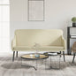 JUNG Vida Sitzbank Creme 110x76x80 cm Kunstleder