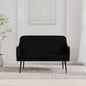 JUNG Vida Sitzbank Schwarz 110x76x80 cm Stoff