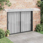 JUNG Vida Türvordach Grau 400 x 100 cm Polycarbonat