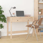 JUNG Vida Schreibtisch mit Schubladen 100x50x78 cm Massivholz Kiefer