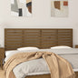 JUNG Vida Wand-Kopfteil Honigbraun 166x3x63 cm Massivholz Kiefer