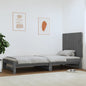 JUNG Vida Wand-Kopfteil Grau 82,5x3x60 cm Massivholz Kiefer