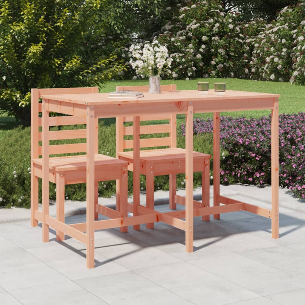 JUNG Vida Gartentisch 159,5x82,5x110 cm Massivholz Douglasie