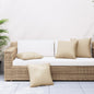 JUNG Vida Sofakissen 4 Stk. Beige 40x40 cm Stoff
