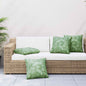 JUNG Vida Streupillows Blatt 4 pcs Blattmuster 40 x 40 cm Polyesterstoff