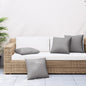 JUNG Vida Sofakissen 4 Stk. Grau 50x50 cm Stoff