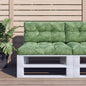 JUNG Vida Palettenkissen Blattmuster 70x40x12 cm Stoff