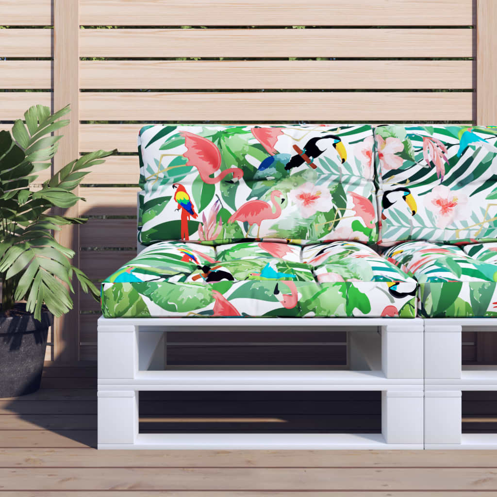 JUNG Vida Palettenkissen Mehrfarbig 80x40x12 cm Stoff