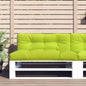 JUNG Vida Palettenkissen Knallgrün 120x40x12 cm Stoff