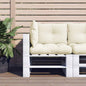 JUNG Vida Palettenkissen 3-tlg. Creme Stoff