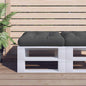 JUNG Vida Palettenkissen Schwarz 60x61,5x10 cm Stoff