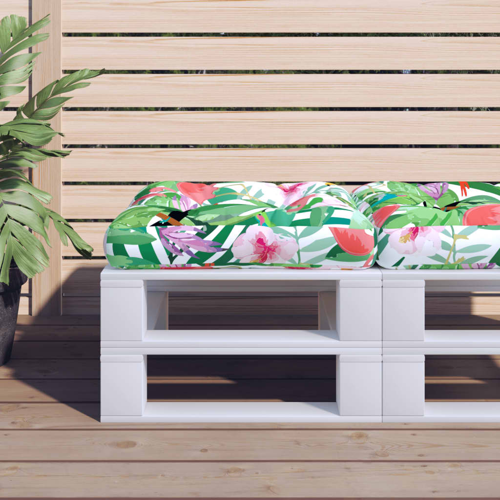 JUNG Vida Palettenkissen Mehrfarbig 58x58x10 cm Oxford-Gewebe