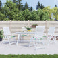 JUNG Vida Gartenstuhl-Kissen 4 Stk. Mehrfarbig 40x40x4 cm Stoff