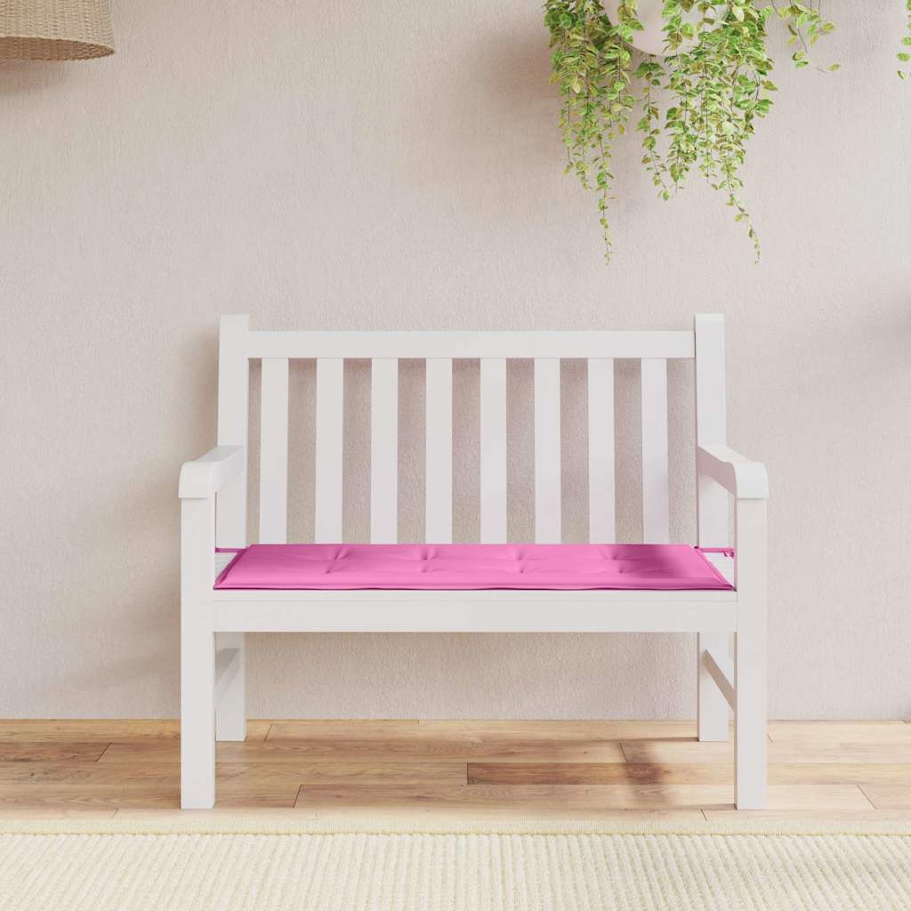 JUNG Vida Stuhlpolster Uni Rosa 120 x 50 x 3 cm Oxford-Stoff