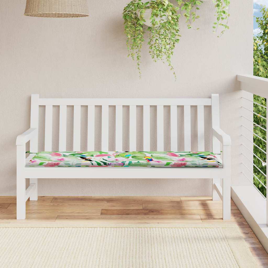 JUNG Vida Gartenbank-Auflage Mehrfarbig 150x50x4 cm Oxford-Gewebe